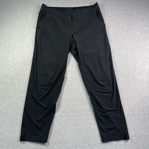 Athleta Brooklyn Ankle Pant Women's 14 Black Pull On Elastic Waist